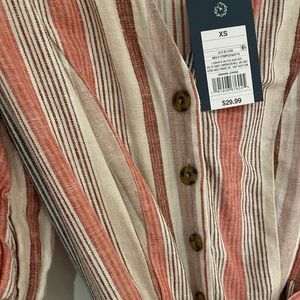 Universal Thread stripped jumpsuit. Never worn